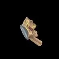 3D - Muscles of the middle ear (tympanic cavity) inside tympanic cavity